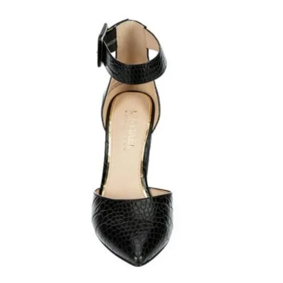 Michael By Michael Shannon Women's Romina Ankle Strap Pump Black Size 7 - Picture 4 of 16